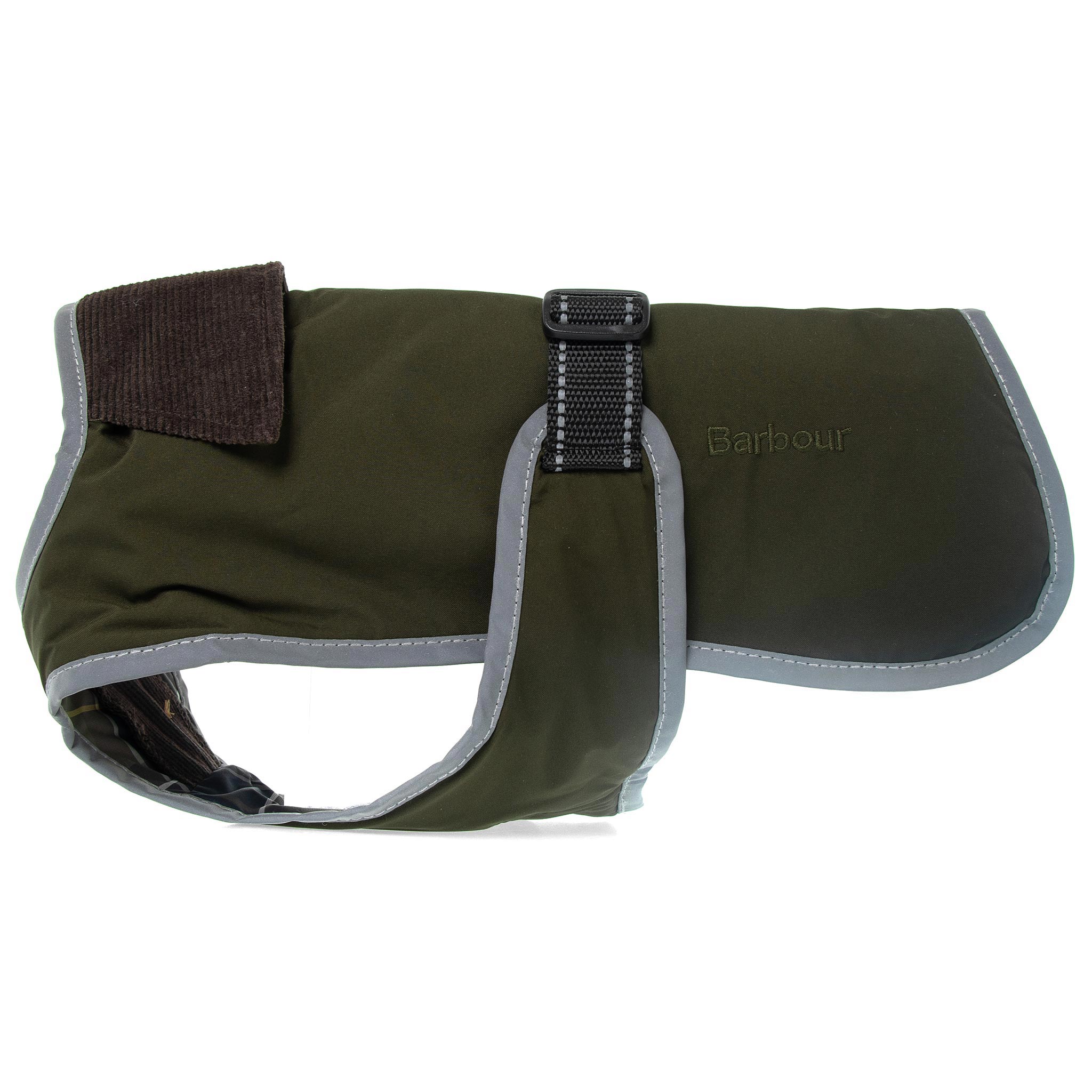 バブアー BARBOUR ドッグウェア オリーブグリーン×ブラウン MONMOUTH WATERPROOF DOG COAT DCO0045 OL72 OLIVE【英国】【レイングッズ】