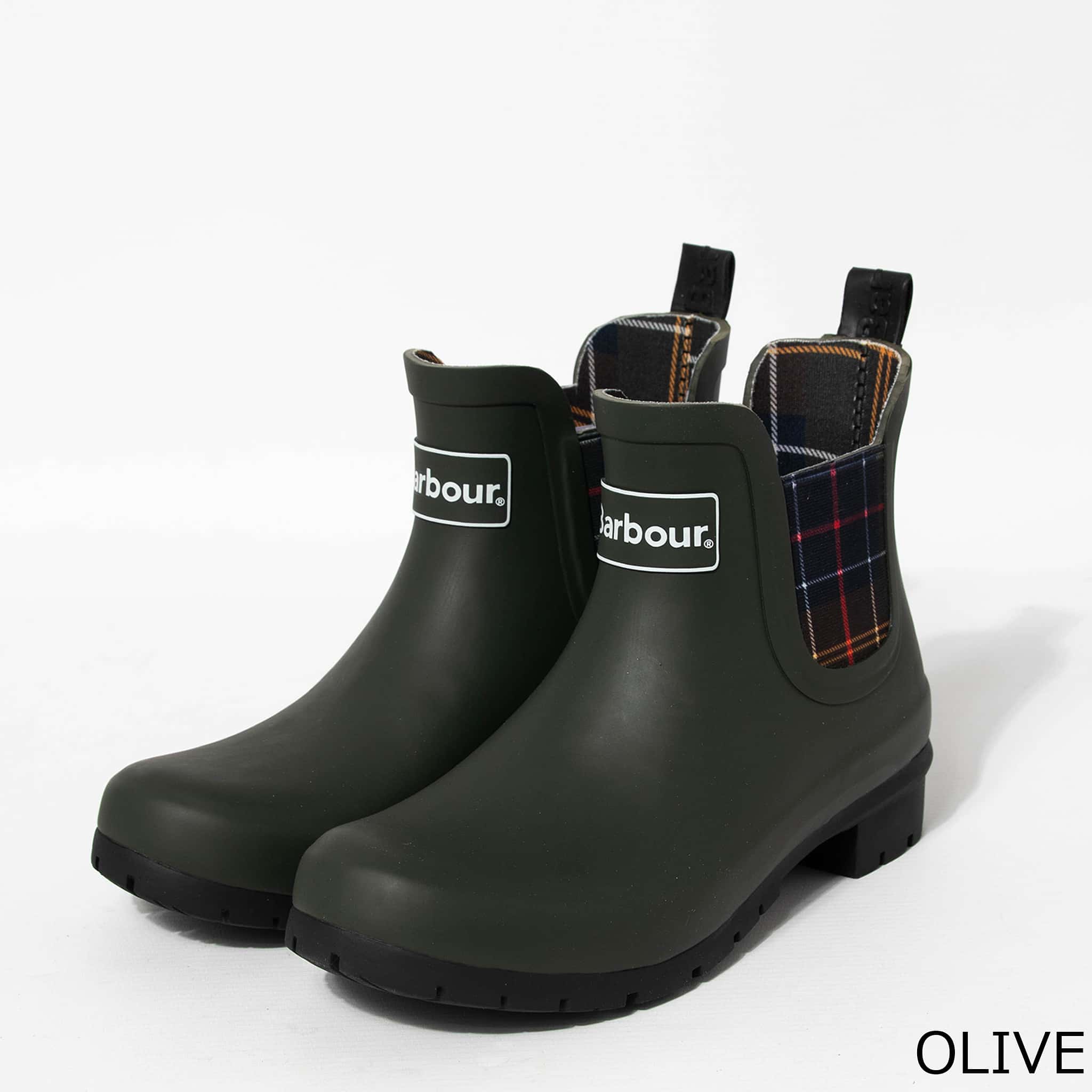 楽天市場】barbour バブアー レインブーツ（靴）の通販