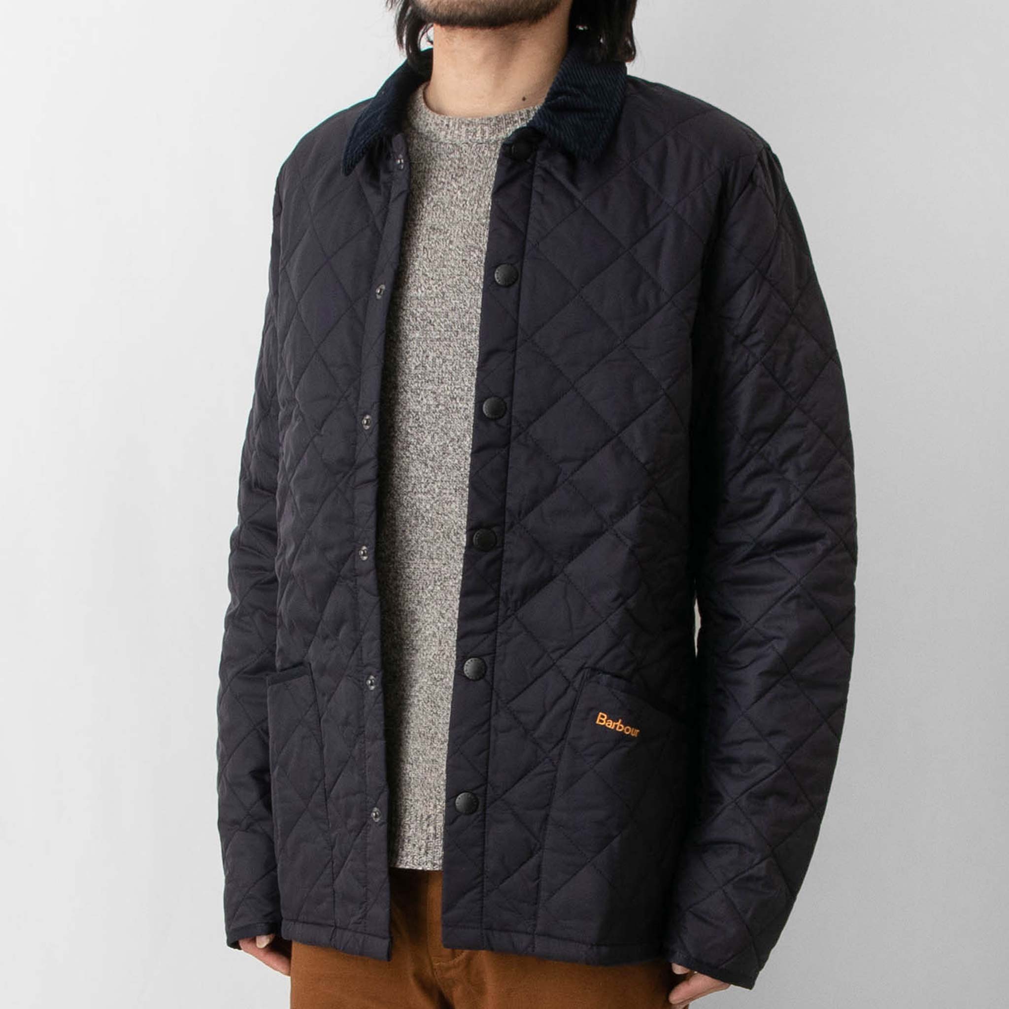 バブアー BARBOUR メンズ キルティングジャケット ネイビー HERITAGE LIDDESDALE QUILT [リッズデイル] MQU0240 NY92 NAVY【英国】