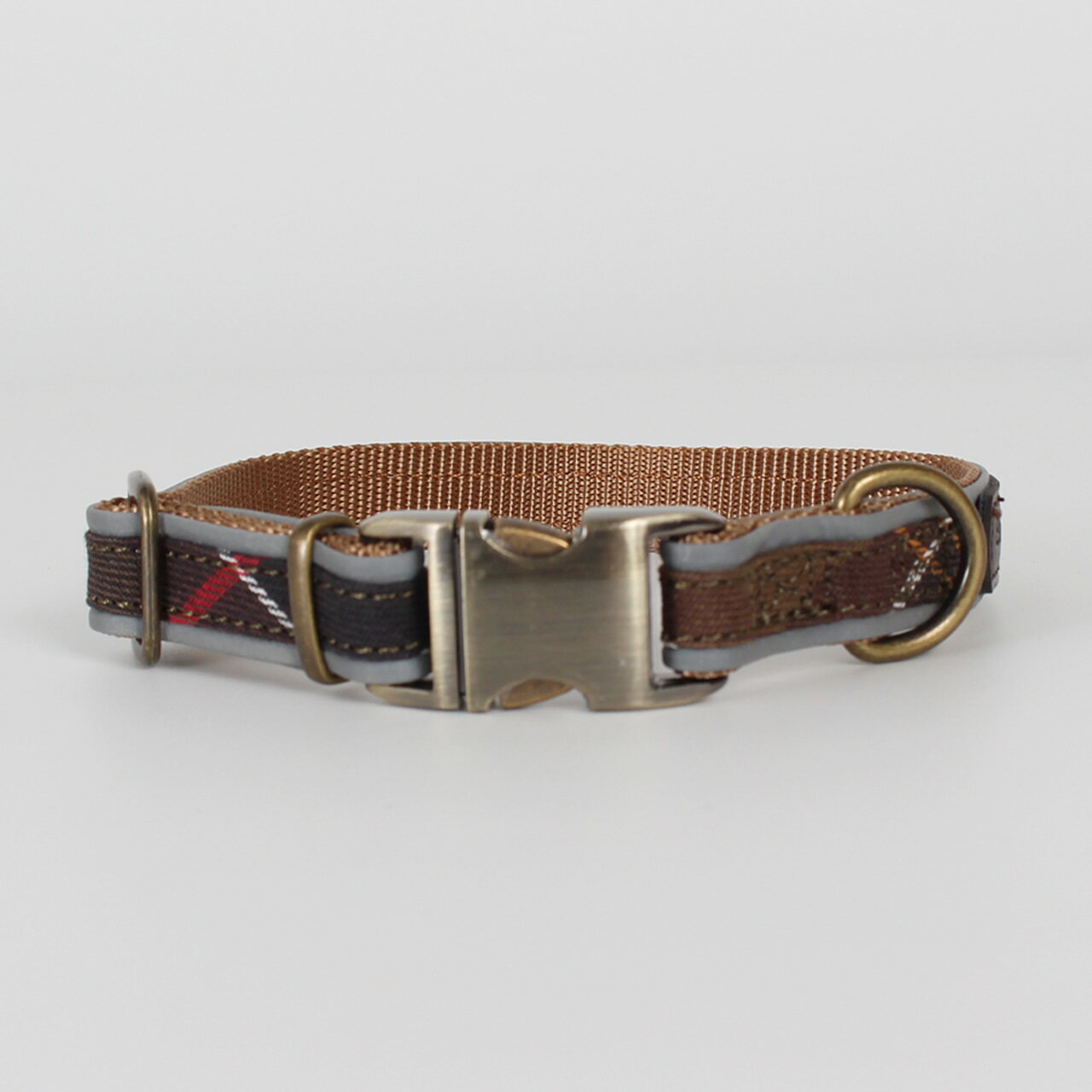 乐天商城 - バブアー BARBOUR ドッグカラー 首輪 REFLECTIVE TARTAN DOG COLLAR DAC0052【英国ブランド】【2026SS-】
