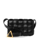 {beKFl^ BOTTEGA VENETA obO fB[X V_[obO ubN PADDED CASSETTE [pfbh JZbg] CROSS BODY BAG 717506 VCQR1 8425 BLACK