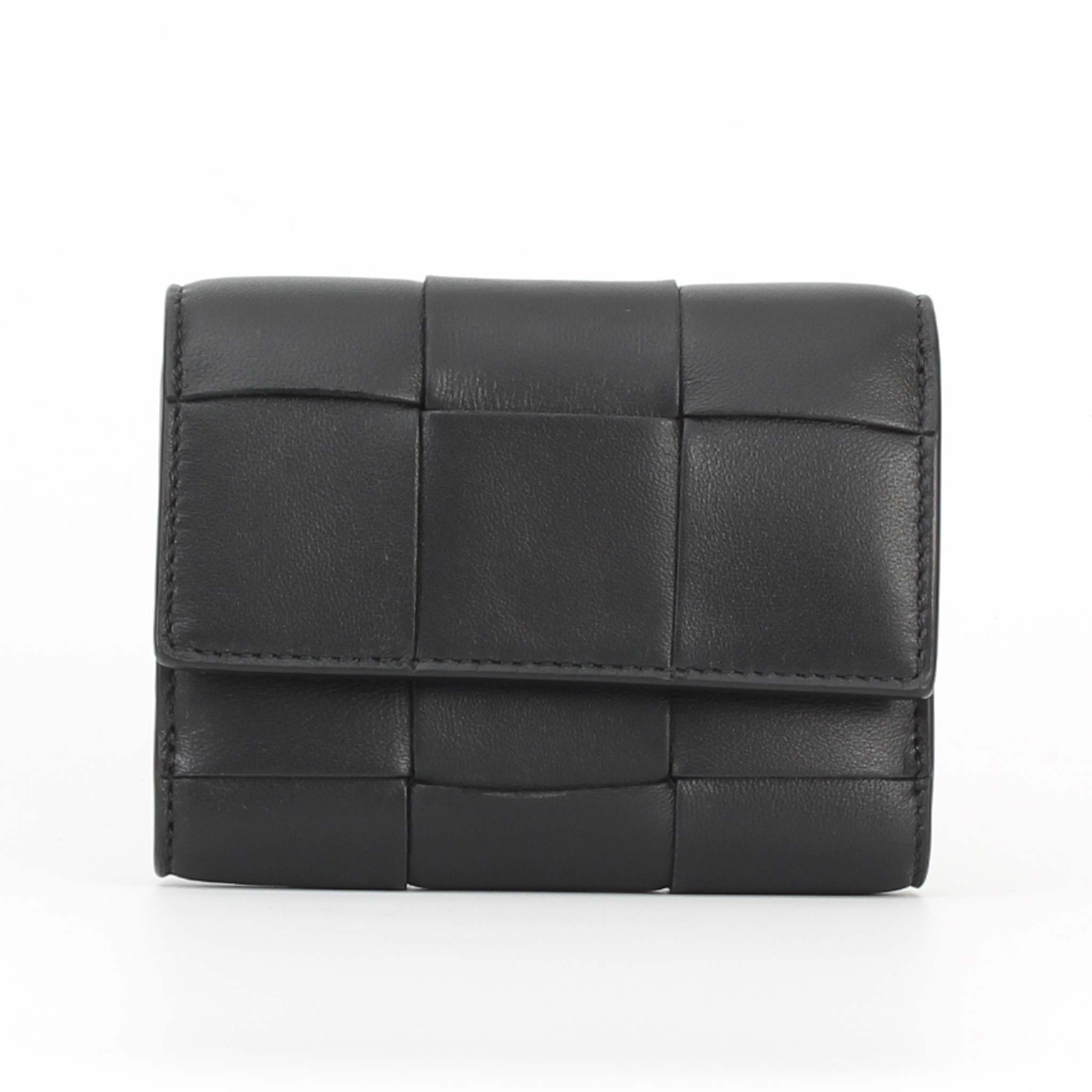 ܥåƥͥ BOTTEGA VENETA  ޤ CASSETTE TRI-FOLD ZIP WALLET [å ...