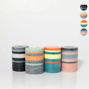 ブリティッシュカラースタンダード BRITISH COLOUR STANDARD キャンドル HAND POUR DECO PILLAR CANDLES 10cm SMALL STRIPED PILLAR CANDLE [ピラー キャンドル]【英国】