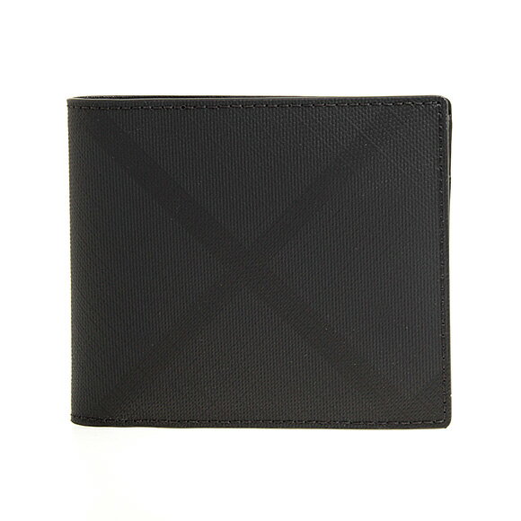 バーバリーBURBERRY財布メンズ二つ折り財布ダークチャコール/ロンドンチェックCCBILLCOIN80144841KCO:110269A5656DARKCHARCOAL【英国】