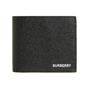 バーバリー BURBERRY 財布 メンズ 二つ折り財布 ブラック CC BILL COIN 80146561 TT8:114498 A1189 BLACK【英国】