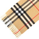 バーバリー ストール バーバリー BURBERRY カシミアマフラー （カシミヤ） アーカイブベージュ GIANT CHK SFA [クラシック チェック カシミアスカーフ] 80568501 CSSC:130655 A7026 ARCHIVE BEIGE【英国】