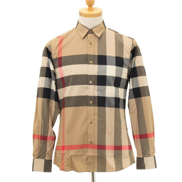 バーバリー BURBERRY メンズ 長袖シャツ アーカイブベージュ（ヴィンテージチェック柄） SOMERTON 80102131 110124 A7028 ARCHIVE BEIGE【英国】