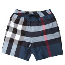 バーバリー BURBERRY メンズ スイムウェア カーボンブルーチェック GUILDES 80138791 114097 A5805 CARBON BLUE IP CHECK【英国】