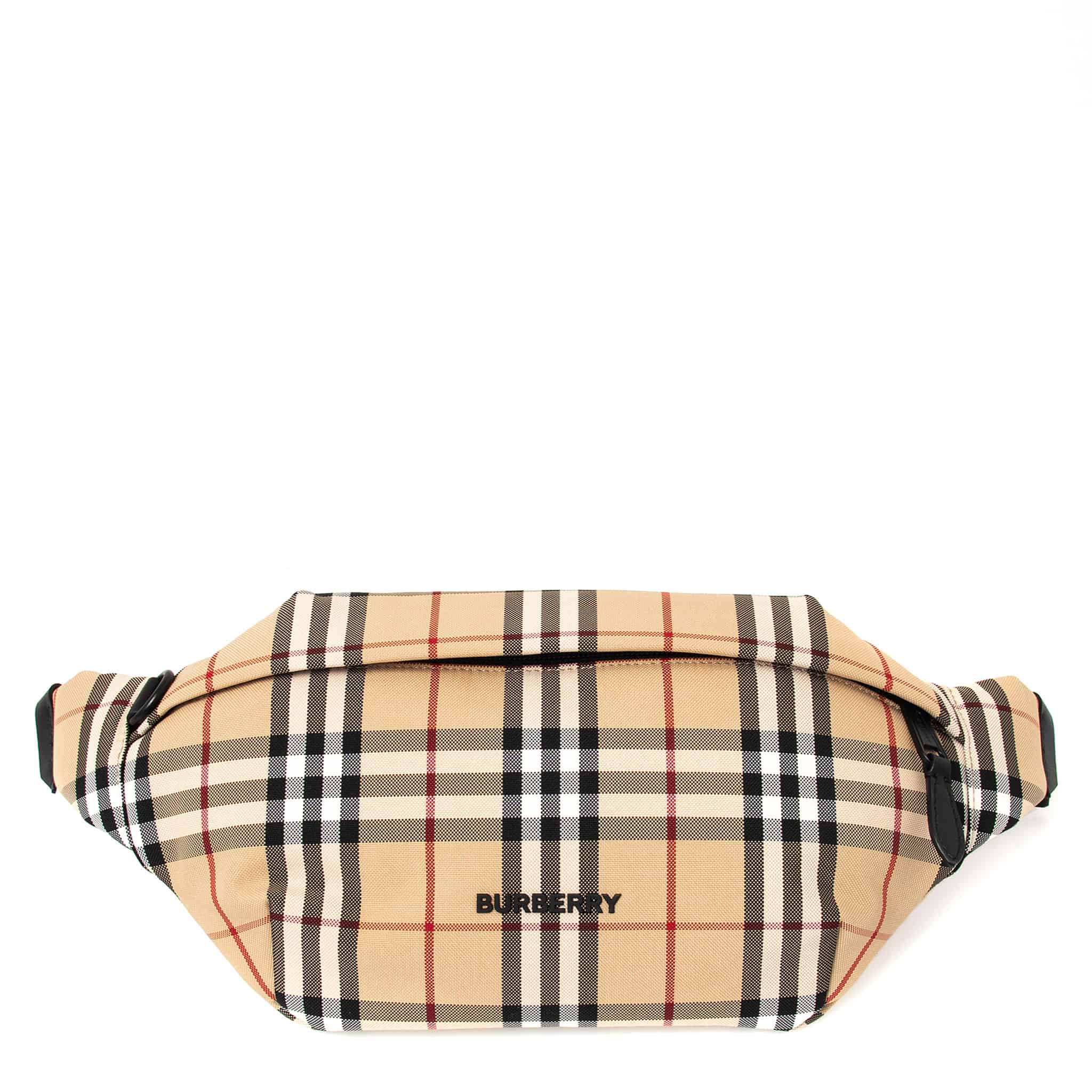 バーバリー【BURBERRY】80144201 キャノン バムバッグ ノバチェック 