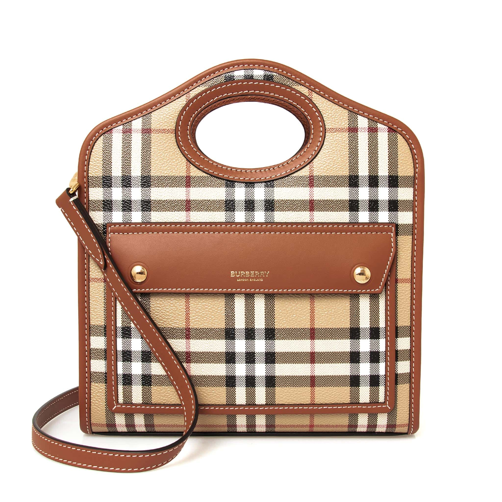 СХ꡼ BURBERRY Хå ǥ 2WAYϥ/Хå MN POCKET BAG [ߥ ݥåȥХå] 80661661 DFC:143231ڱѹ