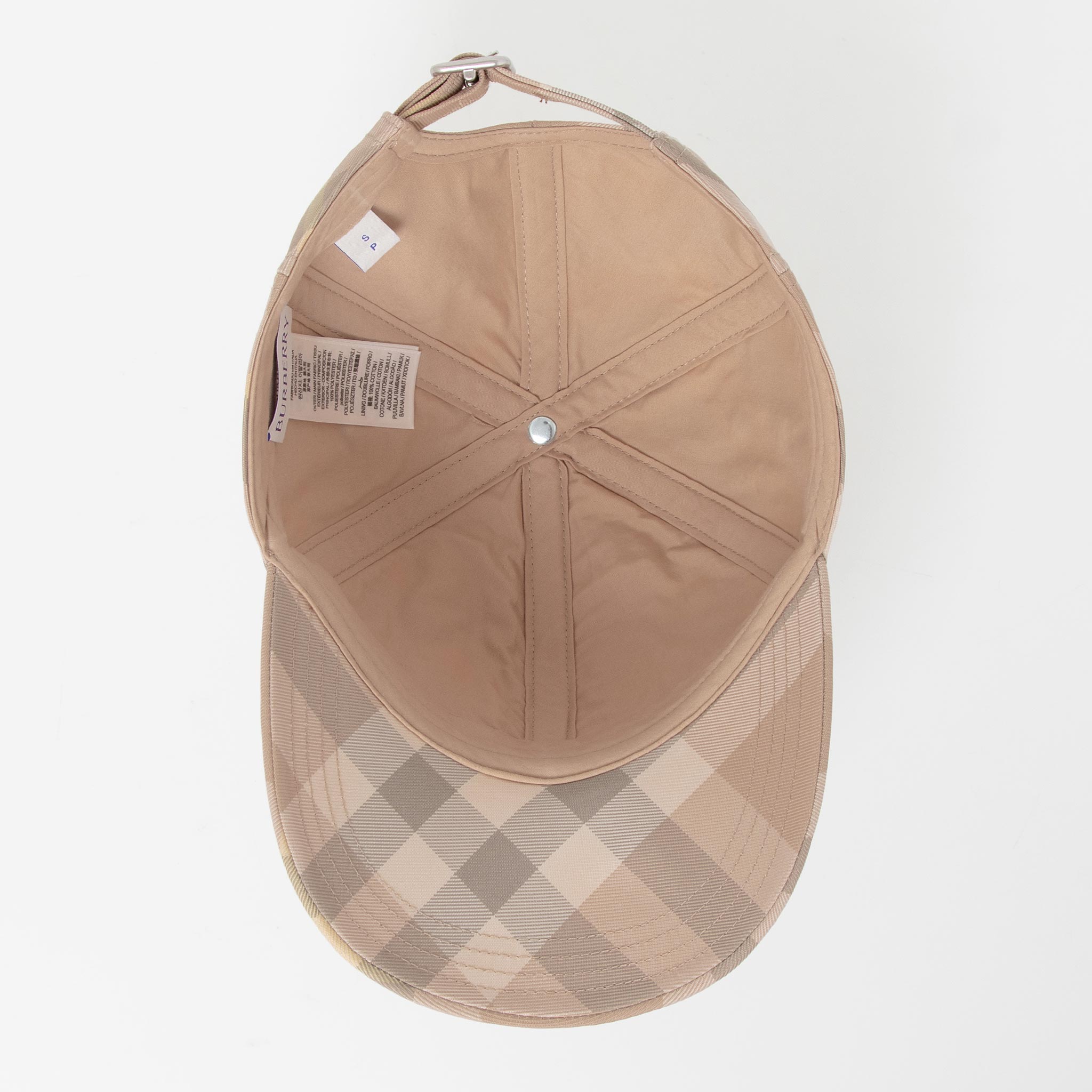 バーバリー BURBERRY 帽子 レディース メンズ キャップ BIAS CHECK BASEBALL ベースボールキャップ chgardens-10057259 ChelseaGardensUK サンプル画像3
