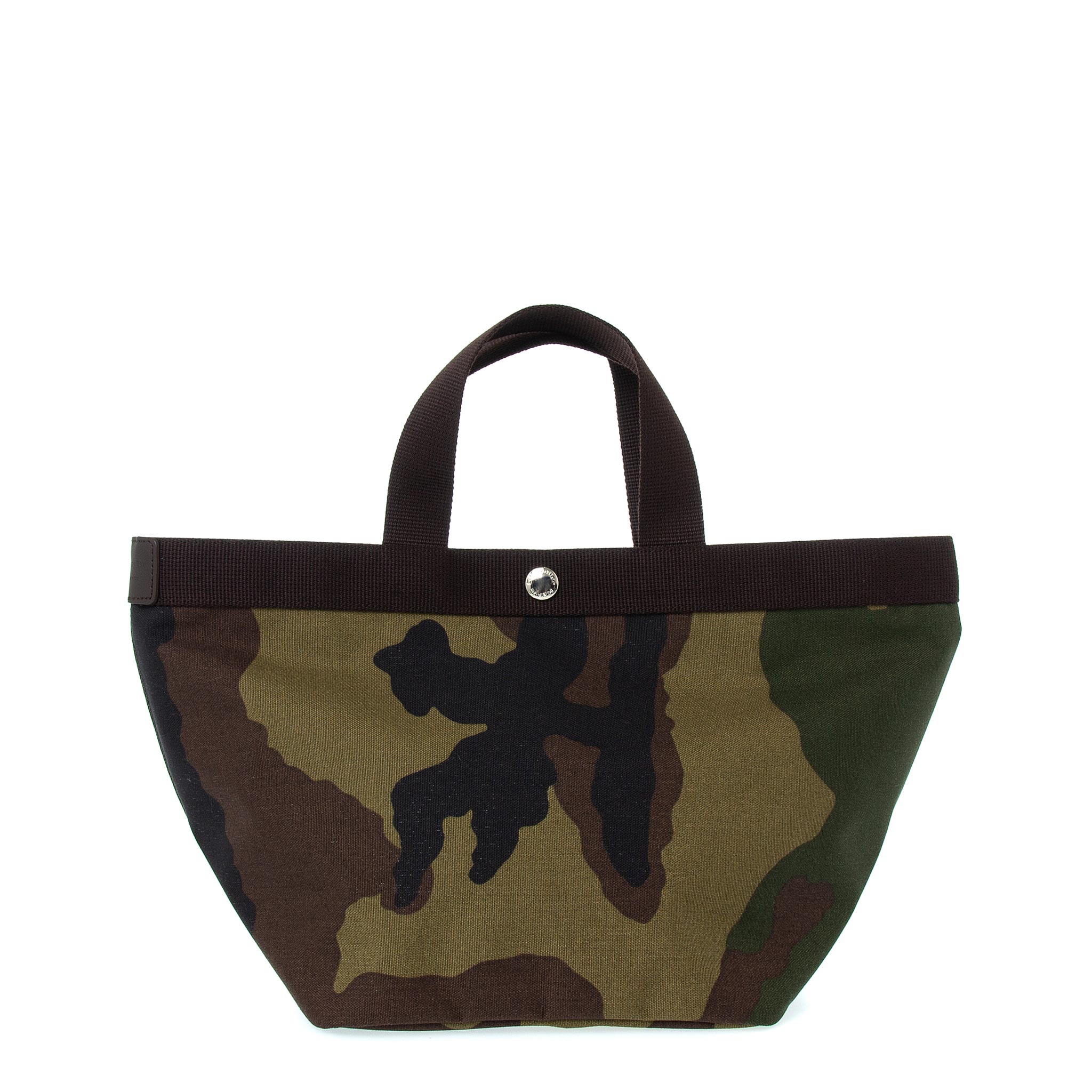 エルベシャプリエ HERVE CHAPELIER バッグ レディース メンズ トートバッグ CAMOUFLAGE カモフラージュ コーデュラ舟型トートM 迷彩 707W 49-69 FORET-MOKA【レイングッズ】【2024SS-】