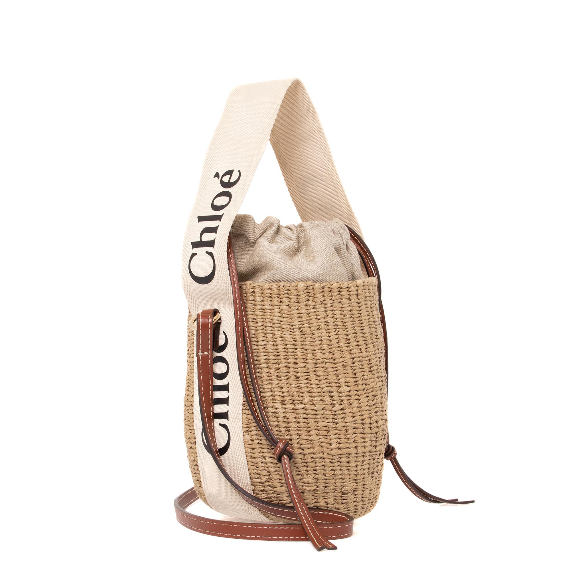 クロエ ショルダーバッグ レディース クロエ CHLOE バッグ レディース かごバッグ 2WAYハンド/ショルダーバッグ SMALL WOODY BASKET [ウッディ] CHC22SS381 G55【2024SS】