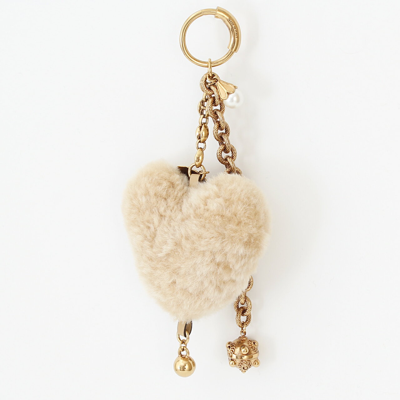 クロエ CHLOE チャーム CHLOE SYMBOLS HEART SHEARLING BAG CHARM [クロエシンボル ハートバッグチャーム] レディー...