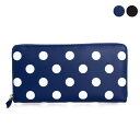 コムデギャルソン COMME DES GARCONS 財布 メンズ レディース ラウンドファスナー長財布 POLKA DOTS PRINTED ポルカドットプリント SA0110PD【2024SS-】