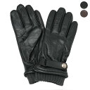 デンツ DENTS スマートフォン タブレット タッチスクリーンメンズ 手袋 ヘアシープグローブ ブラック HENLEY 5-9204 HAIRSHEEP TOUCHSCREEN[全2色] MEN GLOVES　【英国】