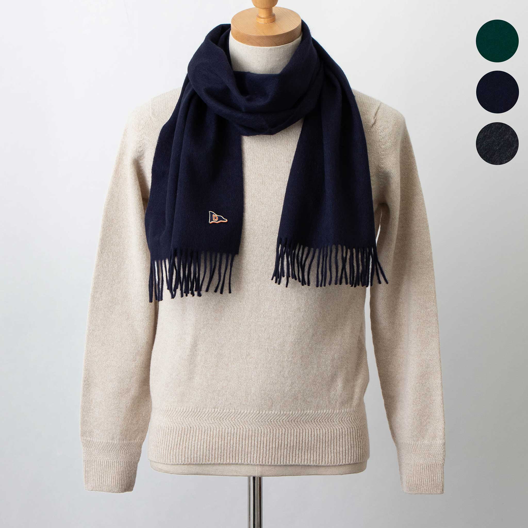 ドレイクス DRAKE 039 S メンズ マフラー GEELONGGORA TASSELLED SCARF DR1AB2-21968 全3色 【英国】