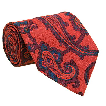 エトロ ETRO メンズ ネクタイ レッド（ペイズリー柄） CRAVATTA 8cm TIE 12026 4004 600 RED