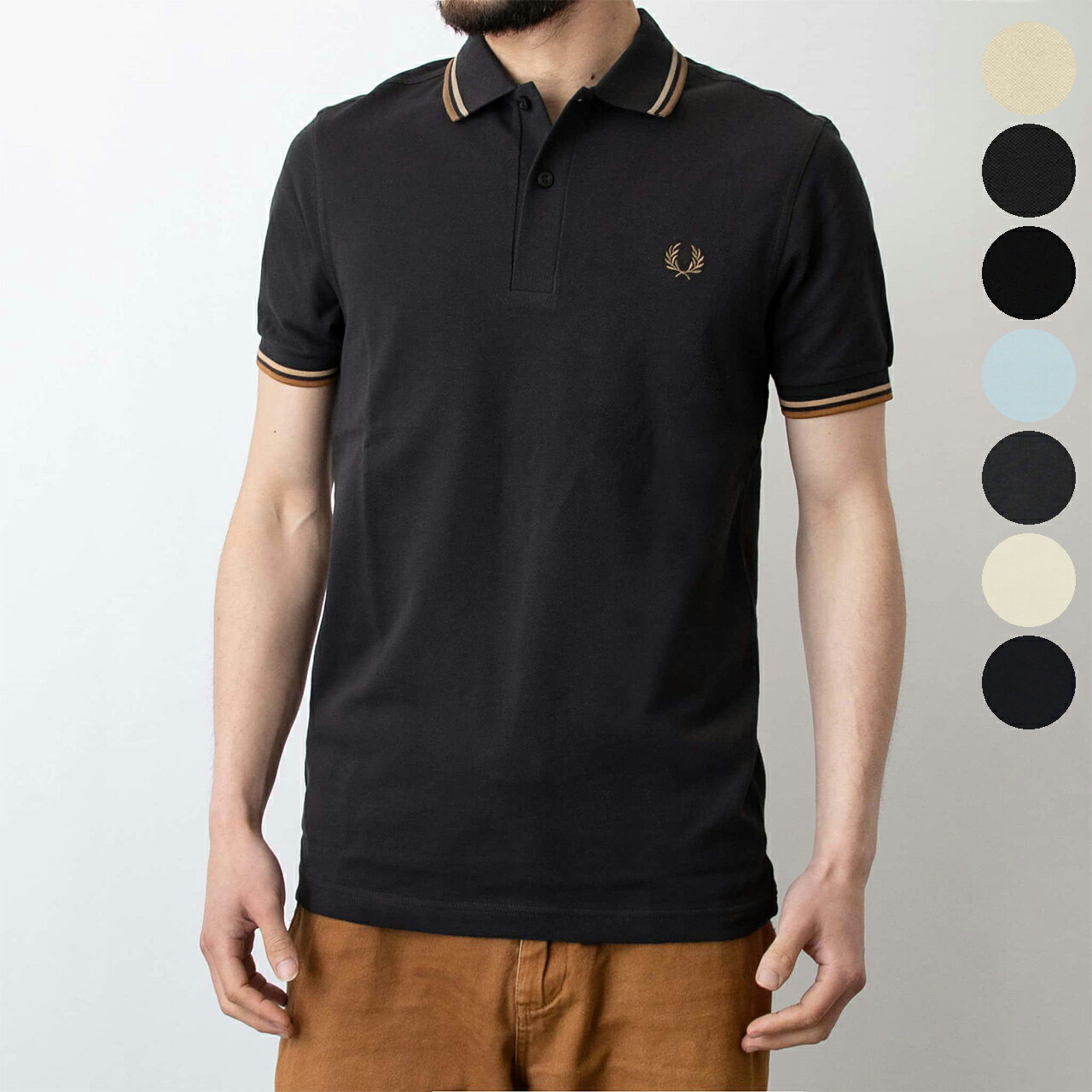 フレッドペリー FRED PERRY 半袖ポロシャツ THE TWIN TIPPED FRED PERRY SHIRT [ツインティップ フレッドペリーシャツ] メンズ レディース M3600【英国ブランド】【2026SS】