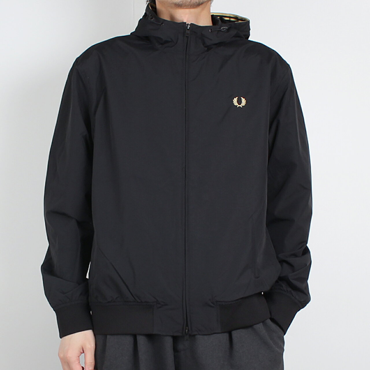 乐天商城 - フレッドペリー FRED PERRY パーカー HOODED BRENTHAM JACKET [ブレンサムジャケット] メンズ レディース J2330【英国ブランド】【2026SS】