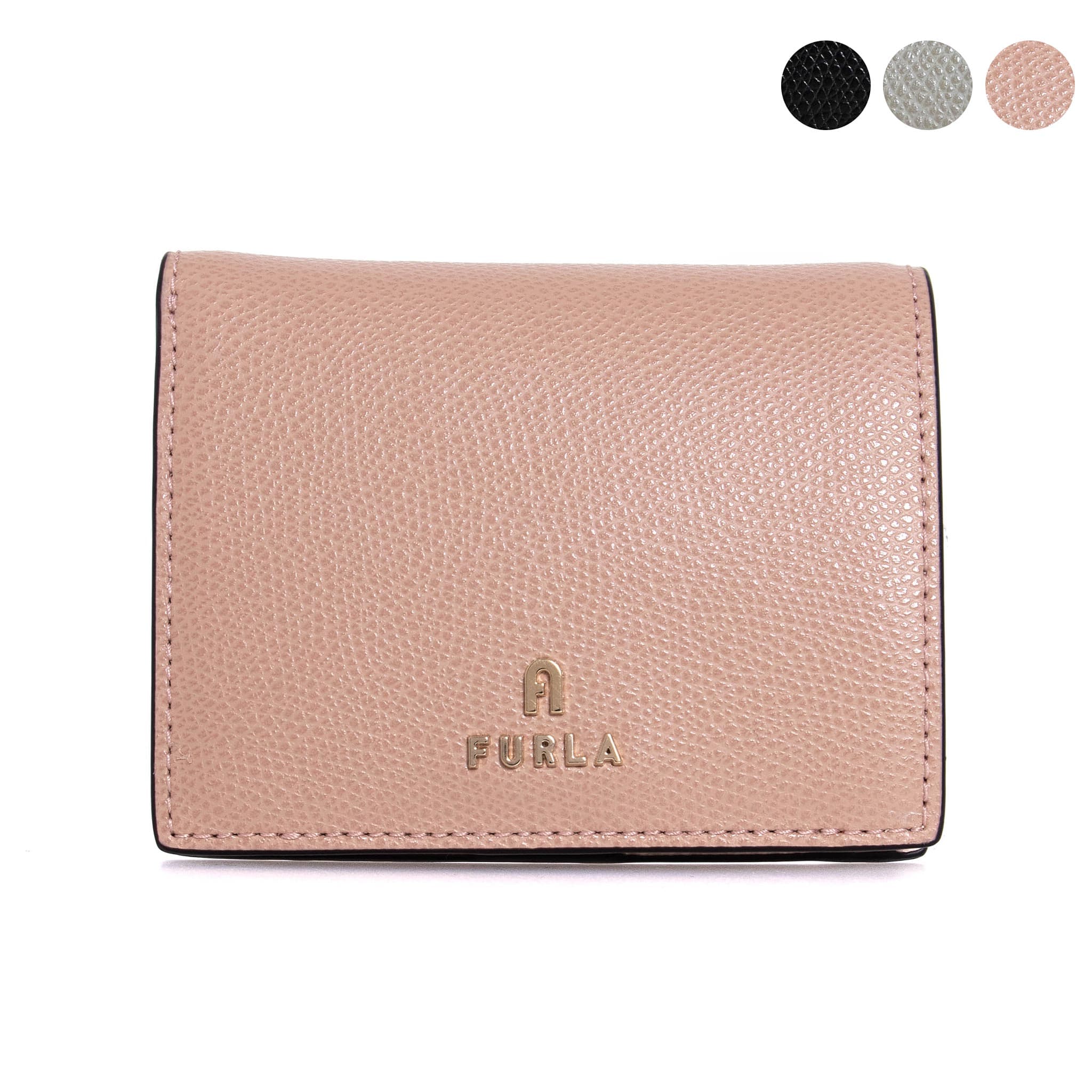 フルラ FURLA 財布 レディース ニつ折り財布 CAMELIA S COMPACT WALLET [カメリアコンパクト財布 S] WP00304 ARE000 [全5色]【ミニ財布】