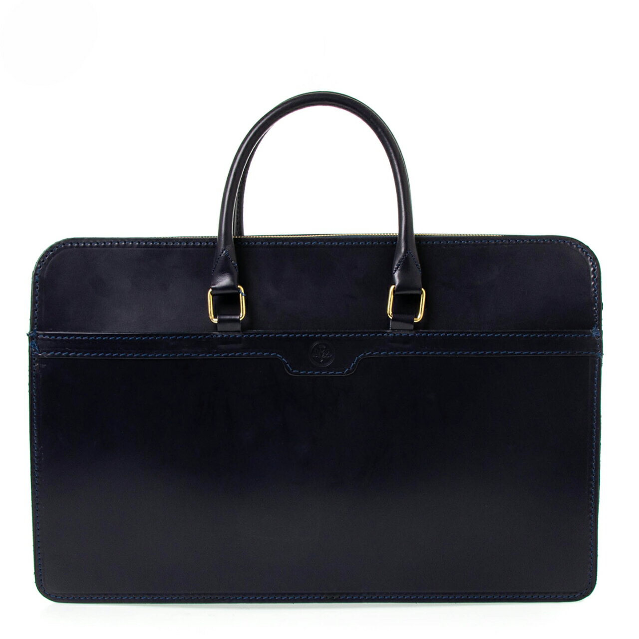 ブリーフケース グレンロイヤル GLENROYAL バッグ メンズ ブリーフケース ネイビー 2 HANDLE ZIP CASE [2ハンドルジップケース] 02-5225 DARK BLUE【英国】