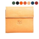 イルビゾンテ IL BISONTE 財布 三つ折り財布(小銭入れ付) ミニ財布 COWHIDE WALLET WITH FLAP AND SNAP FASTENING C0455 P [全7色]