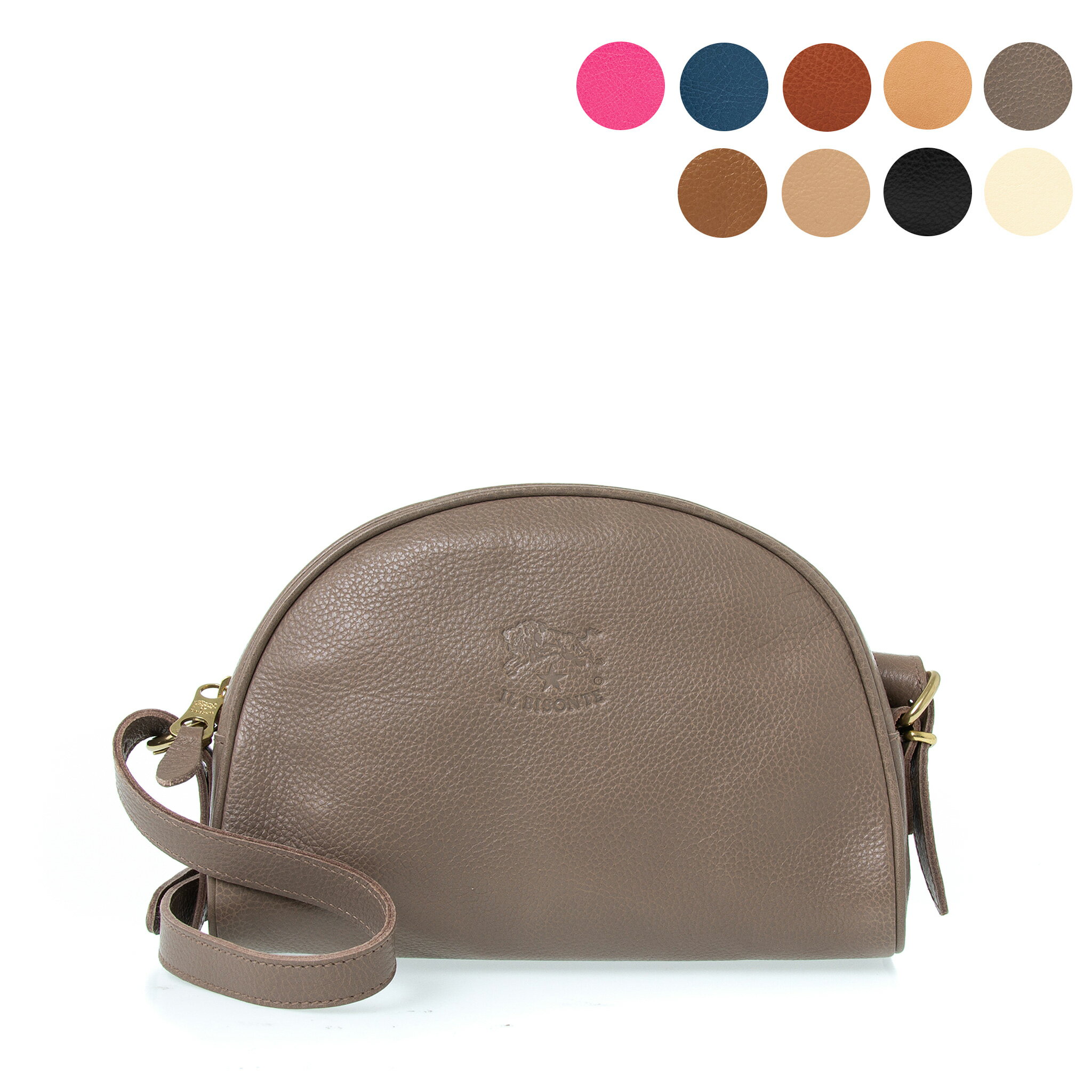 ショルダーバッグ イルビゾンテ IL BISONTE バッグ レディース ショルダーバッグ CLASSIC CROSSBODY BAG SMALL (Sサイズ) A0581 BCR004 PV0001【2024SS】