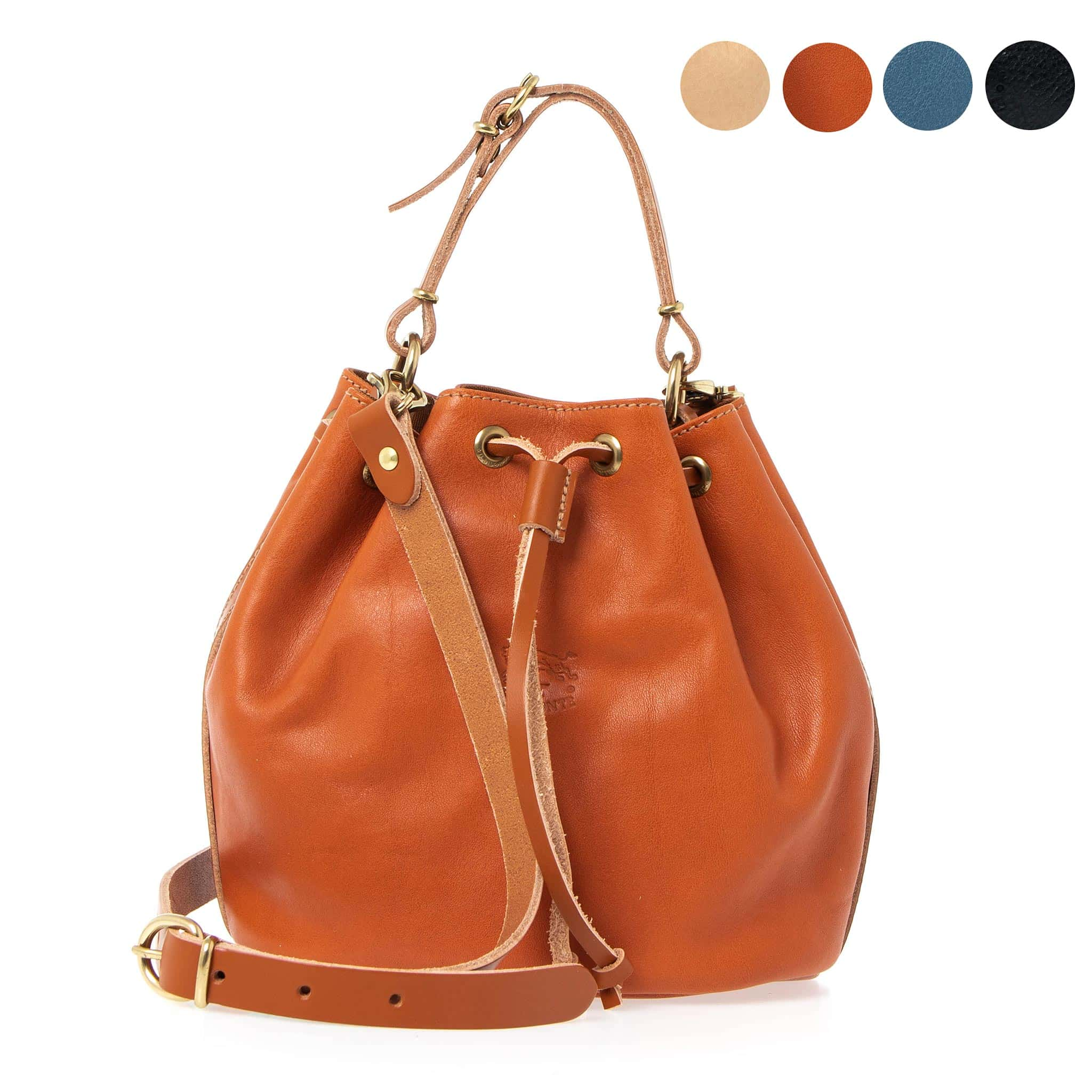 イル ビゾンテ 革バッグ レディース イルビゾンテ IL BISONTE バッグ レディース 2WAYハンド/ショルダーバッグ CLASSIC BUCKET BAG SMALL (Sサイズ) BBU001 PV0001