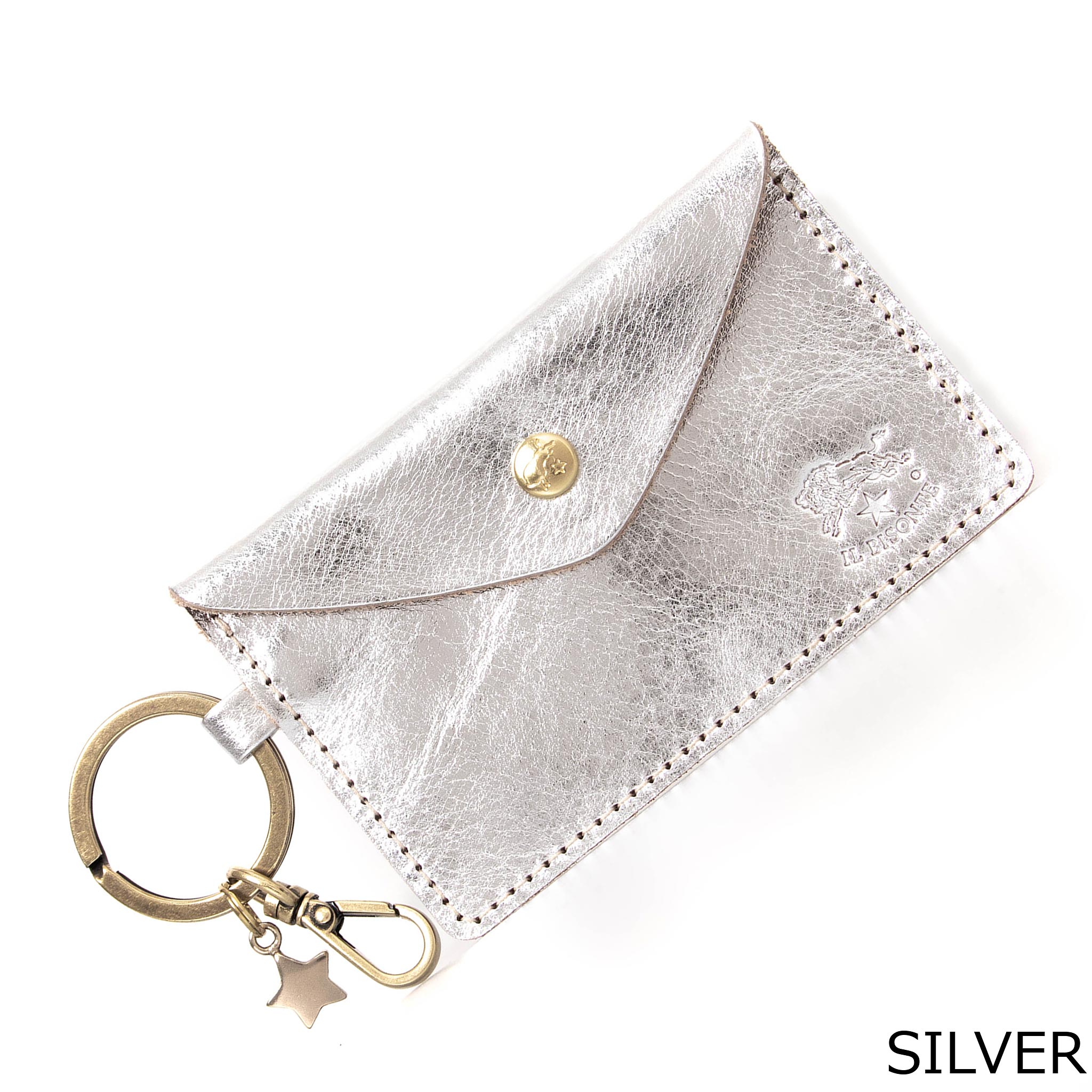 【ポイント3倍】イルビゾンテ IL BISONTE レディース キーホルダー CLASSIC SCARLINO KEY HOLDER C0928 SKH042 PV0012 [全2色]