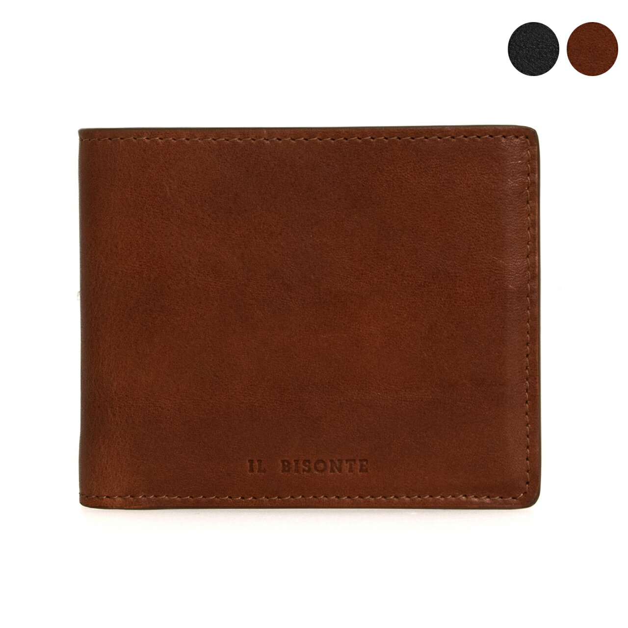 イルビゾンテ 財布 メンズ イルビゾンテ IL BISONTE 財布 メンズ レディース 二つ折り財布 BUONARROTI BI FOLD WALLET SBW060 POX001 [全2色]【アウトレット】