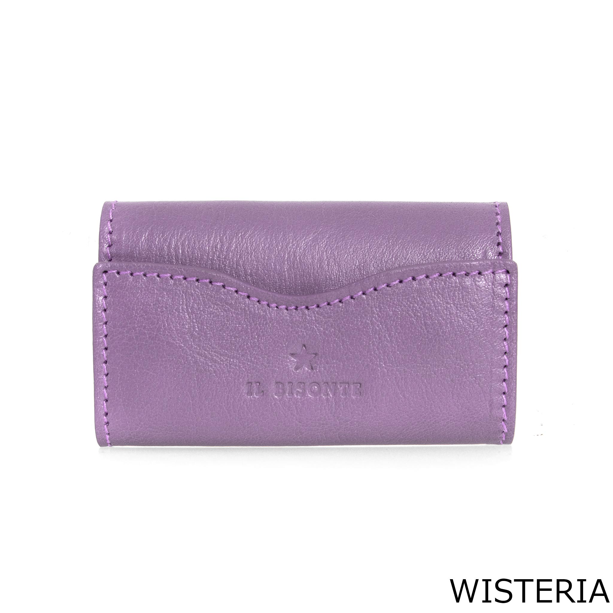【新品未使用】IL BISONTE  　キーケース　パープル　紫　推し色 楽天市場】イルビゾンテ キーケース パープルの通販