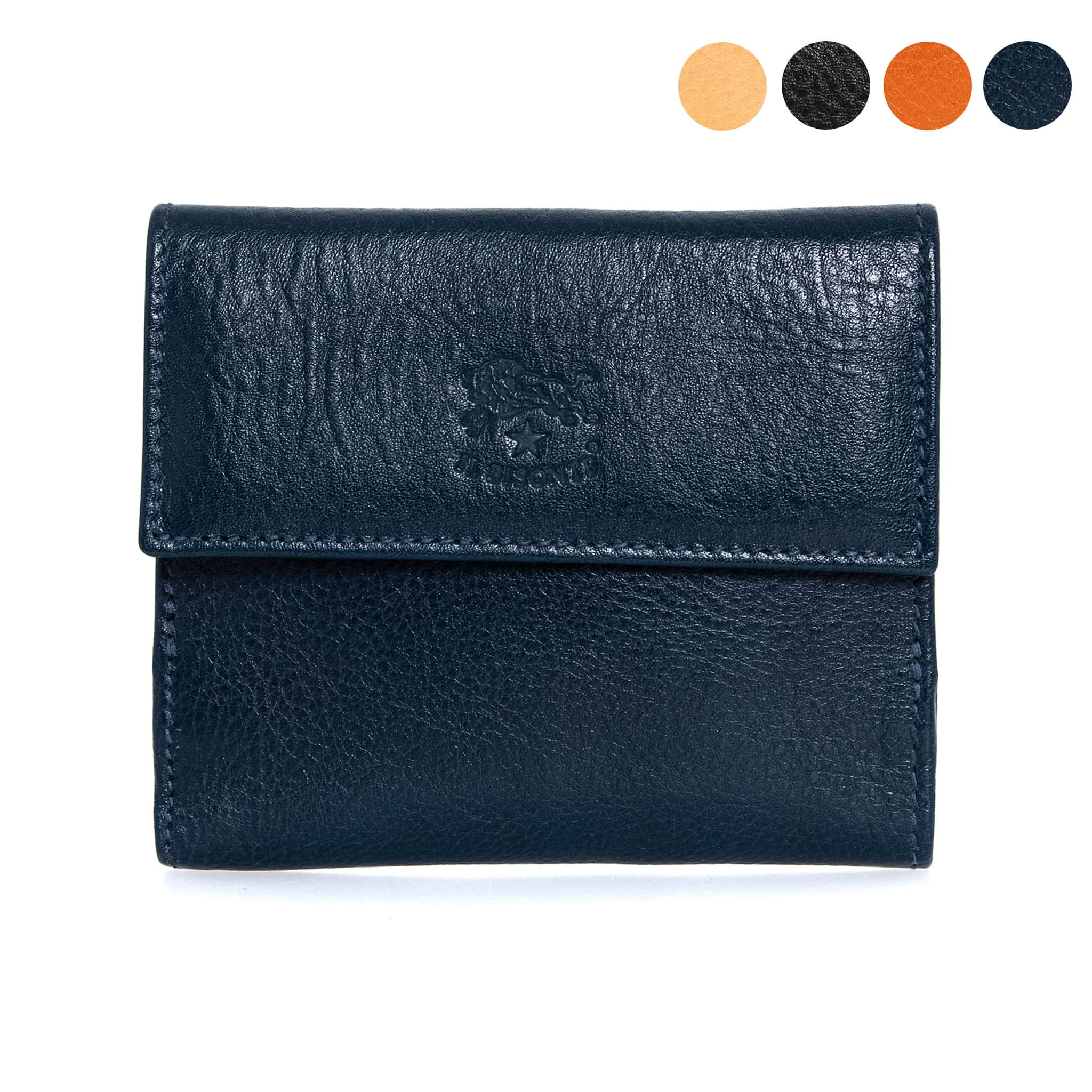 イル ビゾンテ ミニ財布 メンズ イルビゾンテ IL BISONTE 財布 レディース メンズ 二つ折り財布 CLASSIC MEDIUM WALLET SMW044 PV0005【ミニ財布】