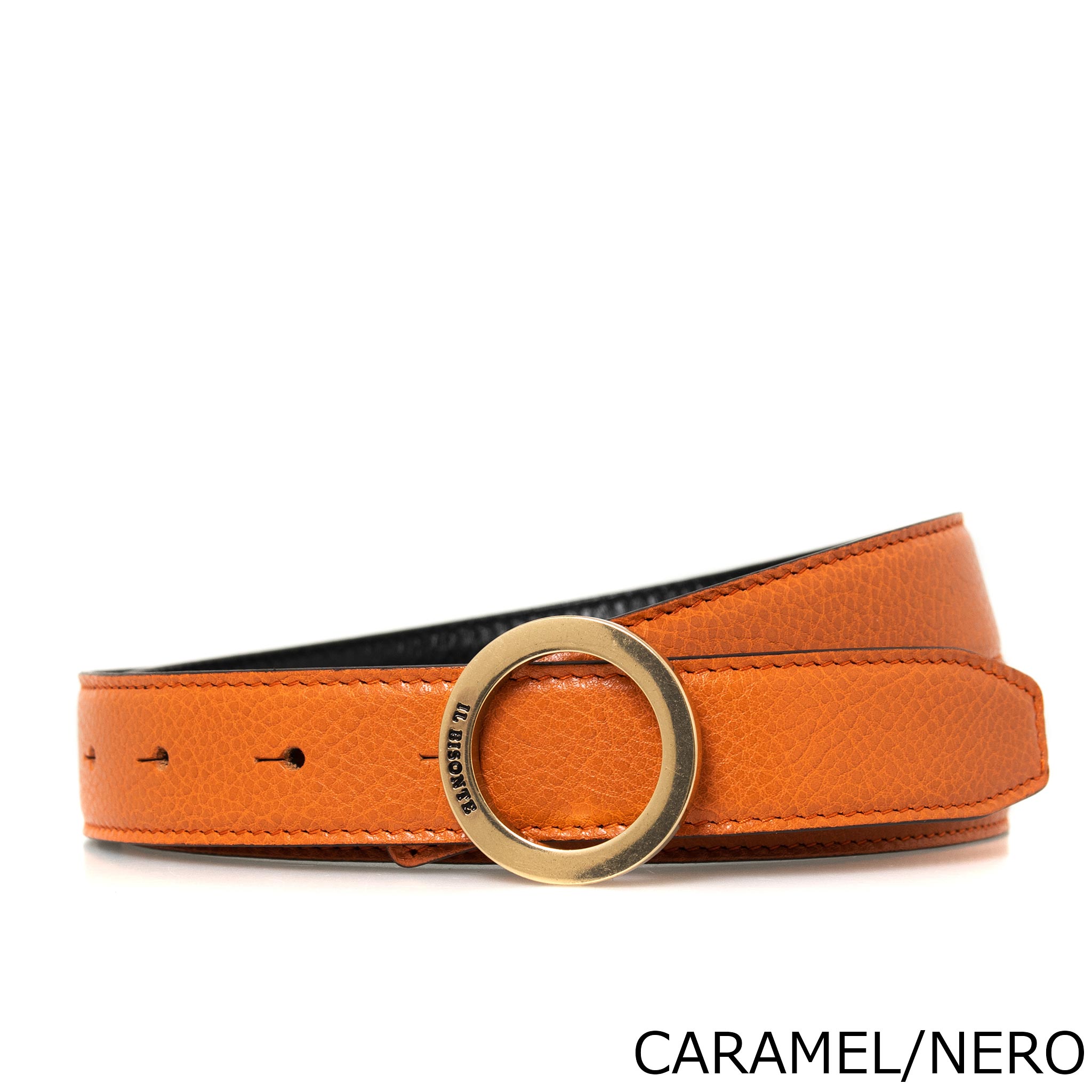 イルビゾンテ IL BISONTE レディース ベルト BELT BIGALLO SBE103 PV0001