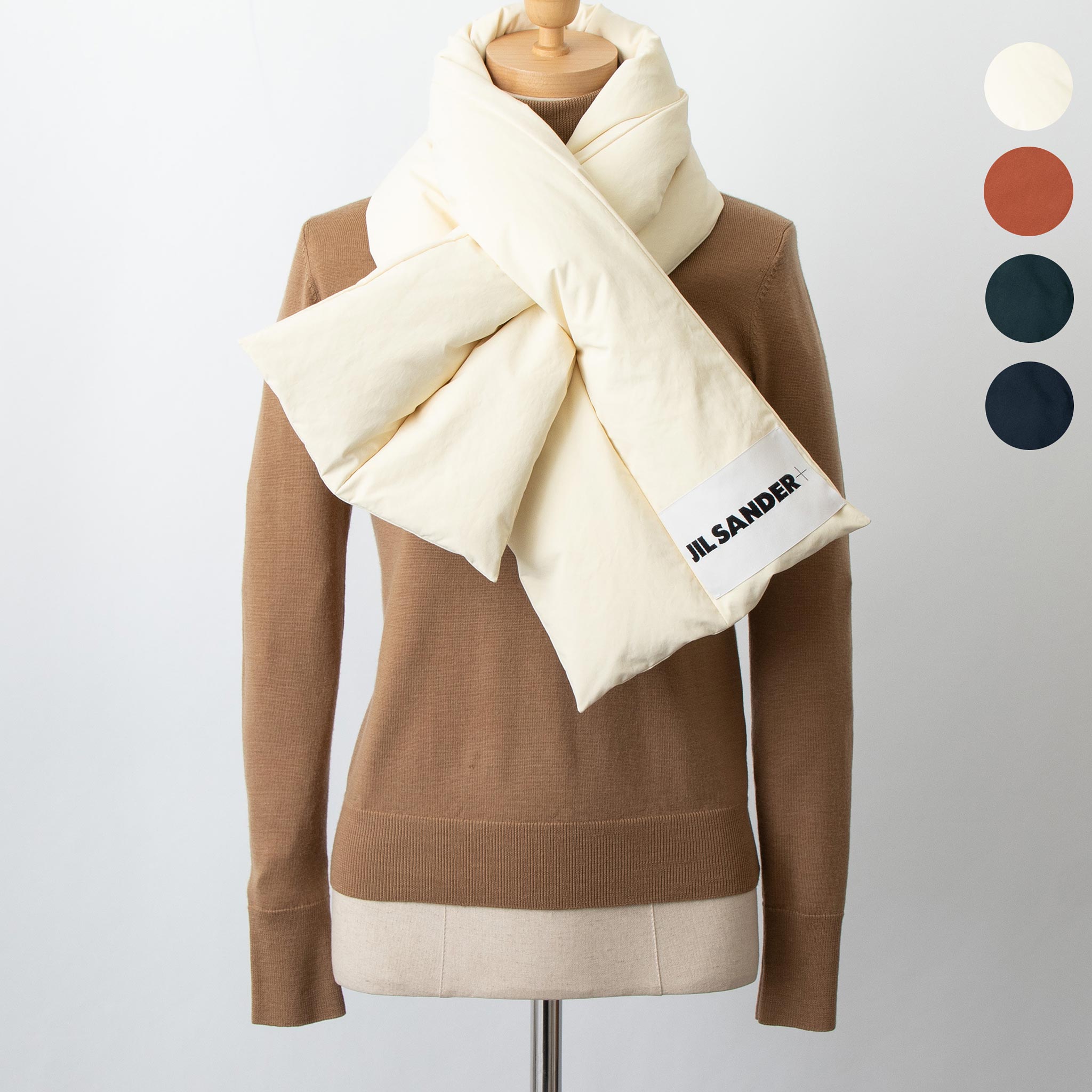 ジルサンダー JIL SANDER マフラー JIL SANDER+ [ジルサンダー プラス] DOWN SCARF J40TE0002 J70008 [全4色]【2022AW】のサムネイル