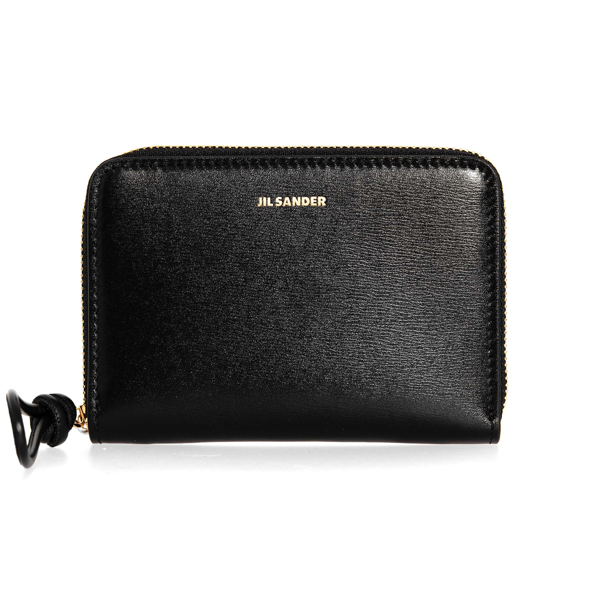 ジルサンダー JIL SANDER 財布 レディース ラウンドファスナー二つ折り財布 GIRO POCKET ZIP AROUND WALLET J07UI0006 P4841 001 BLACK【ミニ財布】のサムネイル