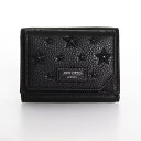 ジミーチュウ JIMMY CHOO 財布 メンズ 三つ折り財布 BEALE スターエンボス スモールウォレット EMG【ミニ財布】【英国】【2024SS】