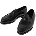 ジョン・ロブ ビジネスシューズ メンズ ジョンロブ JOHN LOBB メンズ レザーシューズ ブラック LOPEZ LOAFER [ロペス ローファー] 309031LE1R SINGLE LEATHER SOLE LAST 4395 BLACK【英国】