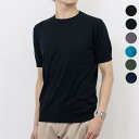 ジョンスメドレー JOHN SMEDLEY メンズ クルーネック半袖ニット BELDEN CREW NECK T-SHIRT STANDARD FIT シーアイランドコットン