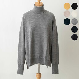 ジョンスメドレー 服 レディース ジョンスメドレー JOHN SMEDLEY レディース タートルネック長袖ニット REMY ROLL NECK SWEATER SPLIT HEM [全8色]【英国】