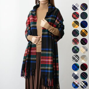 ジョンストンズ JOHNSTONS カシミア大判ストール（カシミヤ） CASHMERE TARTAN STOLE WA000056 WA56【英国】