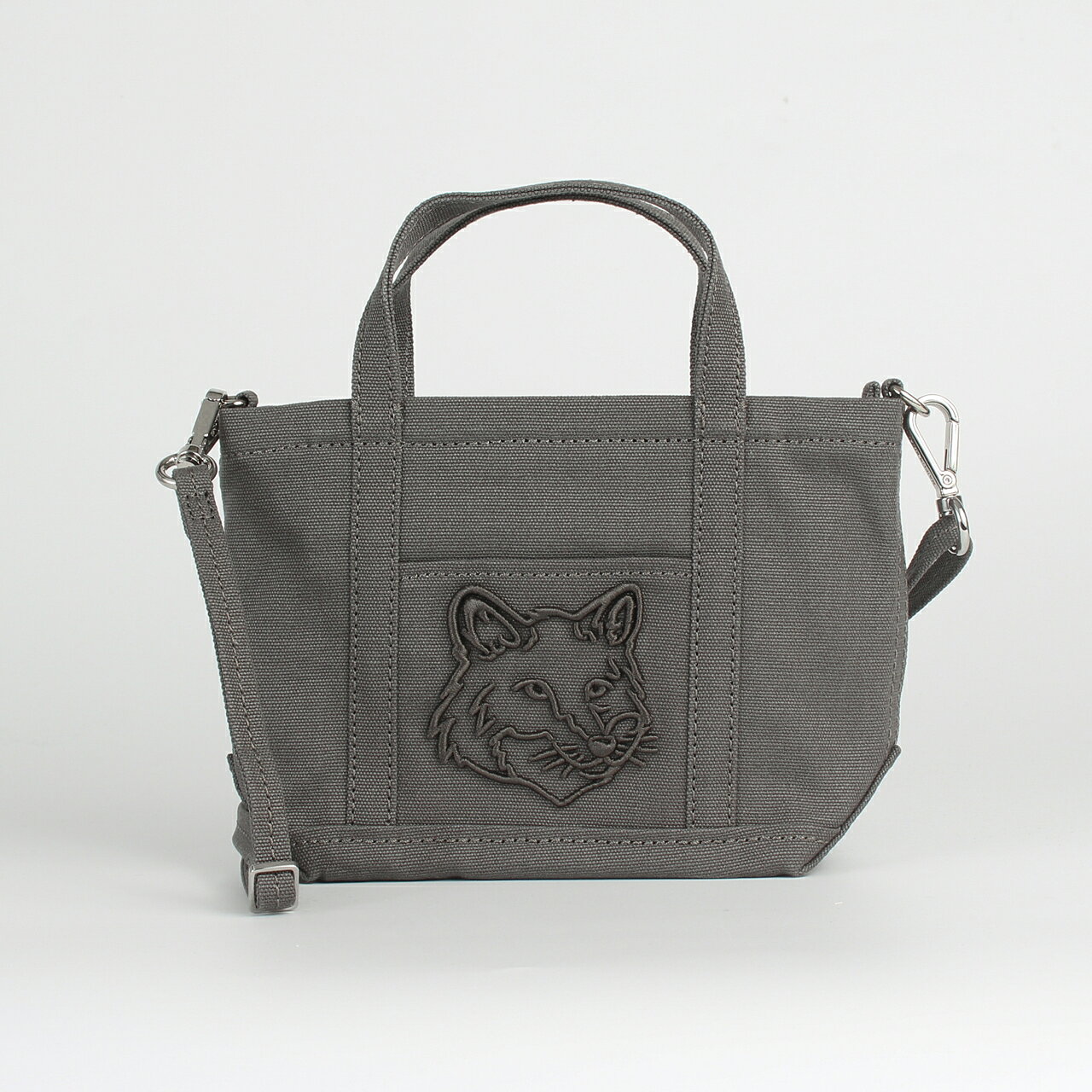 乐天商城 - メゾン キツネ MAISON KITSUNE バッグ 2WAYトート/ショルダーバッグ FOX HEAD MINI TOTE レディース メンズ MW05106 WW0107【2026SS】