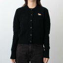 メゾン キツネ MAISON KITSUNE レディース 長袖カーディガン BABY FOX PATCH FITTED CARDIGAN LW00508 KT1...