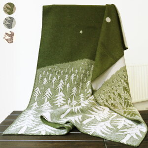 クリッパン KLIPPAN ブランケット CLASSIC WOOL THROWS HOUSE IN THE FOREST 2251 [全3色]