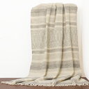 クリッパン KLIPPAN ウールブランケット/スローケット グレーメランジ×ホワイト SWEDISH WOOL THROWS FREJA 2124 01 GREY MELANGE