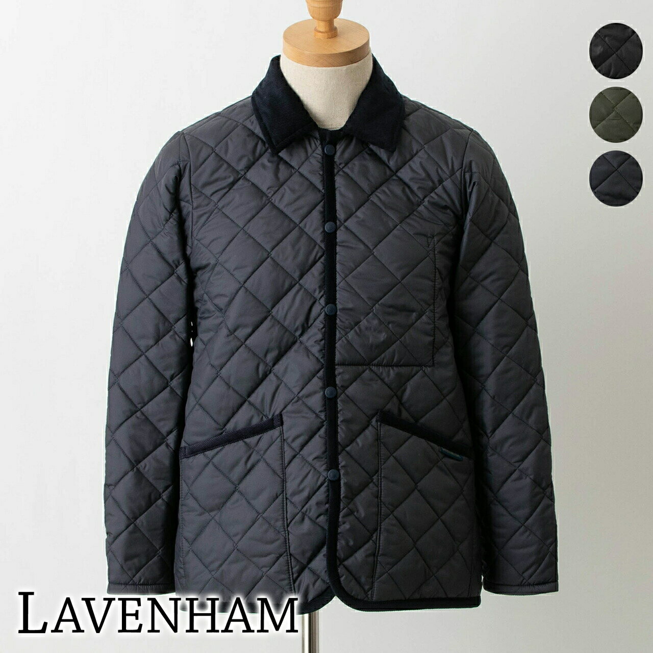 ラベンハム LAVENHAM メンズ キルティ