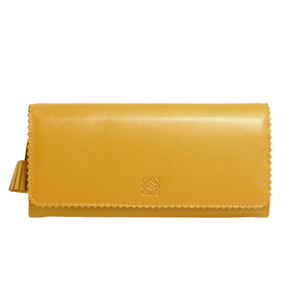 【送料無料】 LOEWE/ロエベ 財布 LOEWE NAPA [ロエベナッパ] レディース 長財布　イエロー CONTINENTAL WALLET 182 81 F11 8100 YELLOW