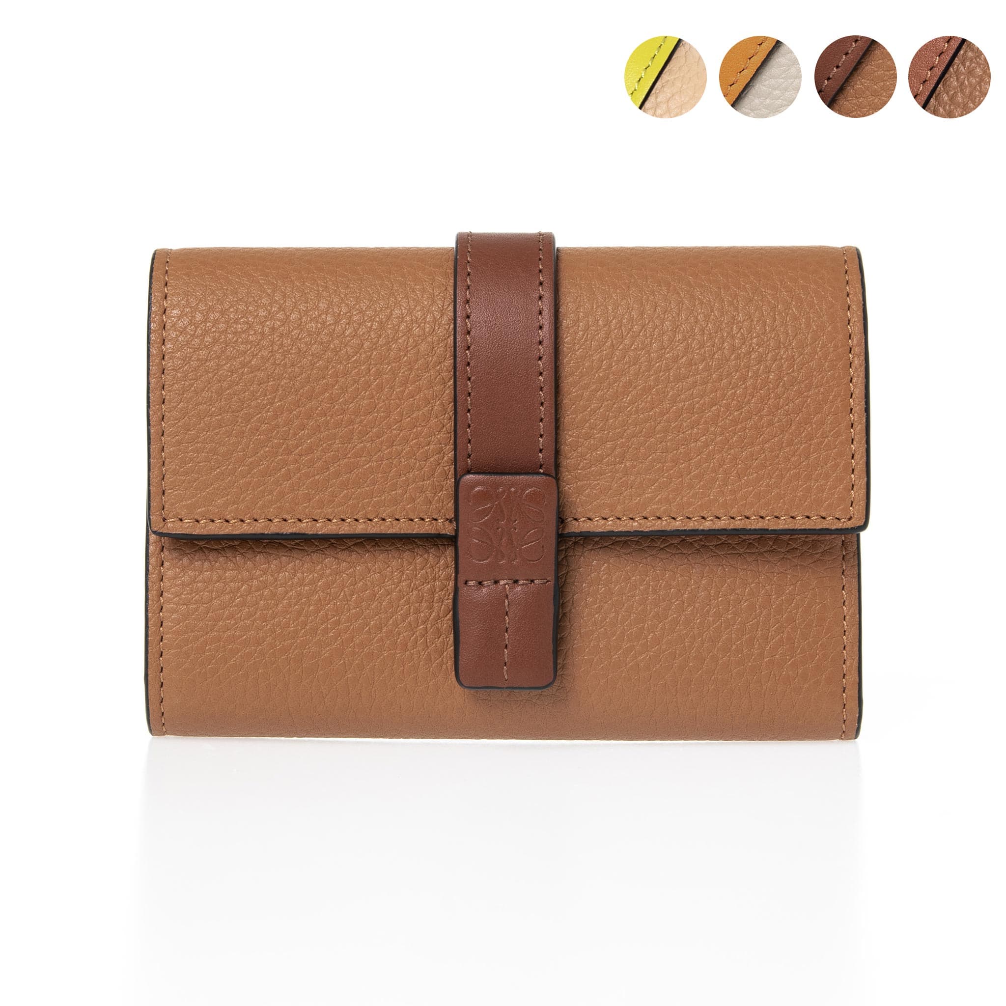 【5,000円クーポン対象】ロエベ LOEWE 財布 レディース 三つ折り財布 SOFT GRAINED CALF SMALL VERTICAL WALLET C660S86X01【ミニ財布】【2023SS】のサムネイル