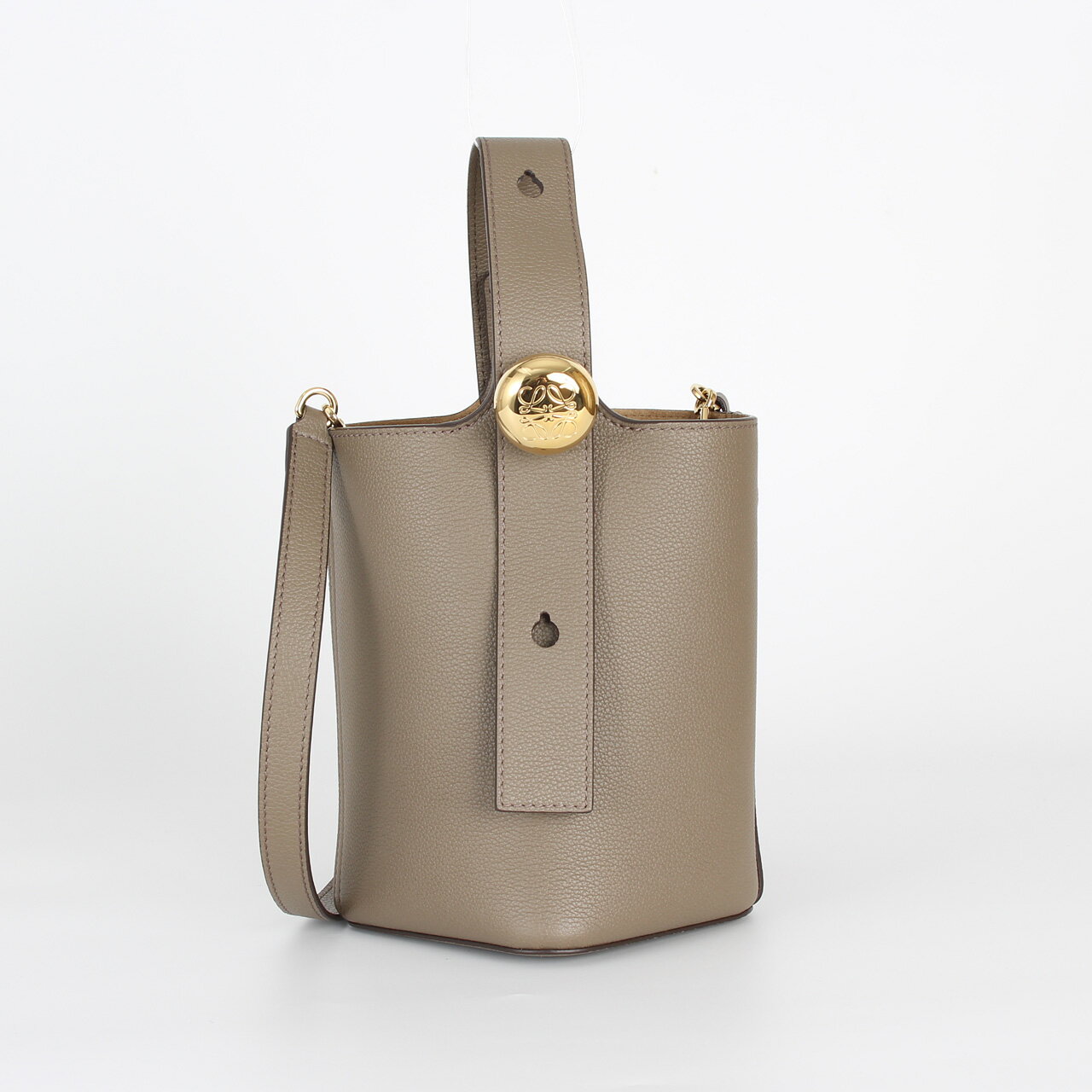 ロエベ LOEWE バッグ 2WAYハンド/ショルダーバッグ PEBBLE BUCKET MINI [ぺブル バケット ミニ] レディース AANBBBMX31 SOFT GRAINED CALF【2026SS】