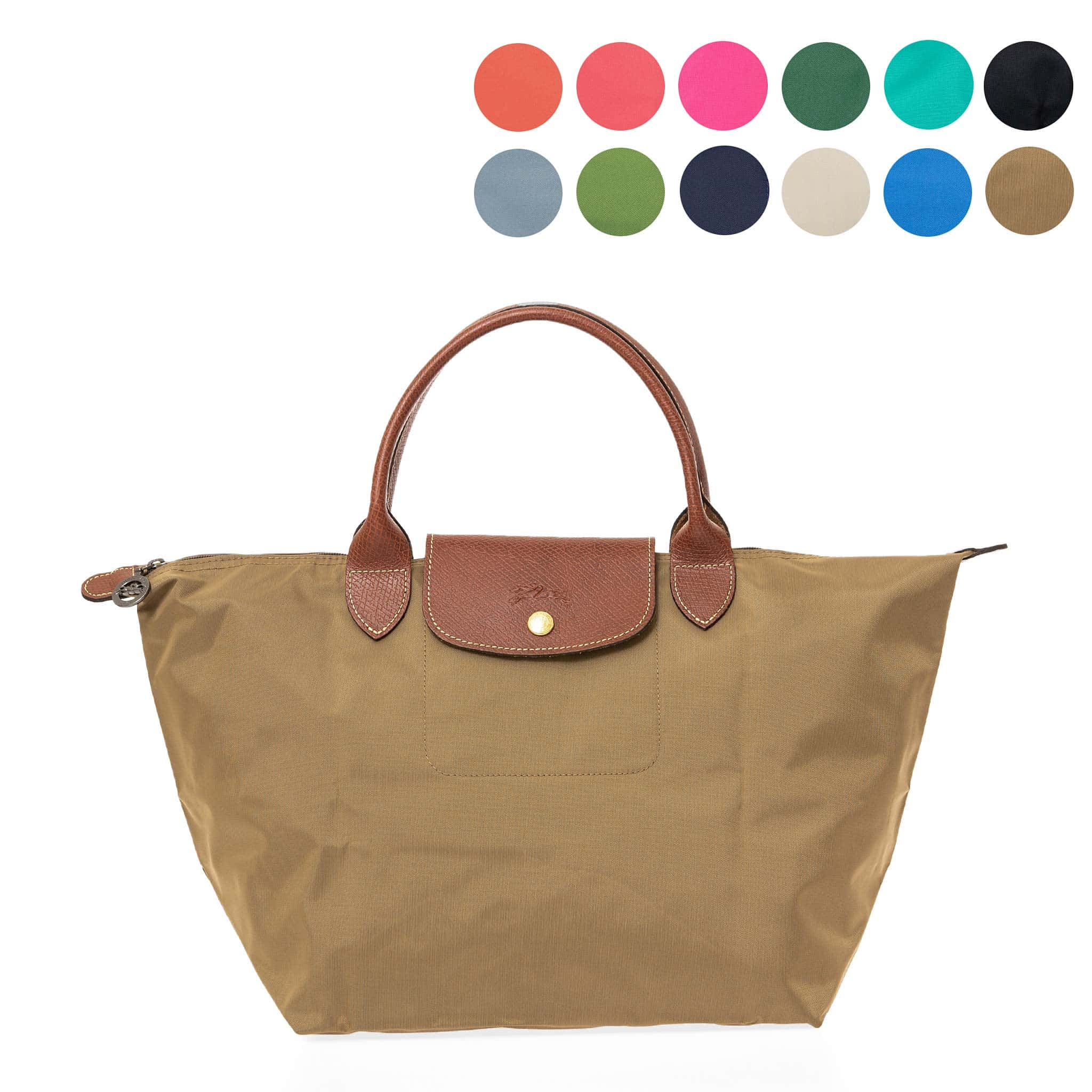 ロンシャン LONGCHAMP バッグ レディース メンズ トートバッグ ルプリアージュ LE PLIAGE ORIGINAL TOP HANDLE BAG M [ル プリアージュ オリジナル M トップハンドルバッグ] 1623 089【レイングッズ】【A4】【2024SS-】